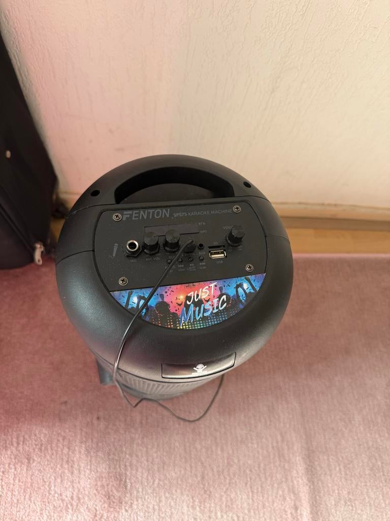 Fenton SPB75 Karaoke Machine, Ophalen of Verzenden, Gebruikt, Complete set