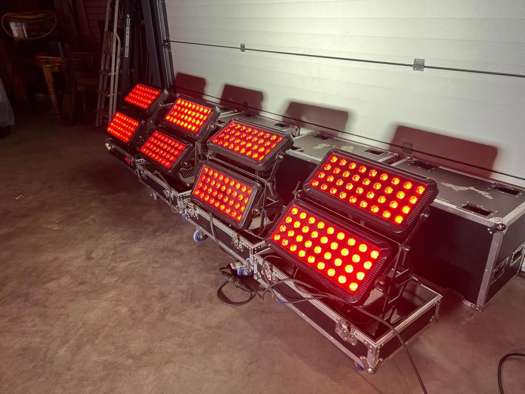 Floodlights in en outdoor Led, Ophalen, Gebruikt, Licht, Kleur