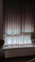 Inbetween vitrage/gordijnen, 100 tot 150 cm, Bruin, Ophalen of Verzenden, Zo goed als nieuw