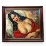 Georgette Nivert (1900-1987) - liggende dame, Ophalen of Verzenden