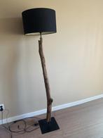 Unieke staande lamp van boomstam - 175 cm hoog, Ophalen, Gebruikt, Hout, 150 tot 200 cm