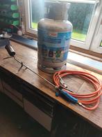 Gasfles met brander, Ophalen, Zwart, 15 m² of meer