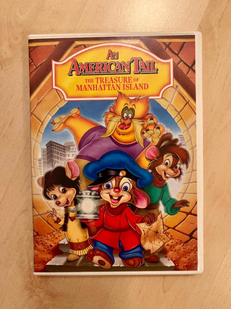 DVD An American Tail: The Treasure of Manhattan Island US R1, Tekenfilm, Ophalen of Verzenden, Zo goed als nieuw, Alle leeftijden