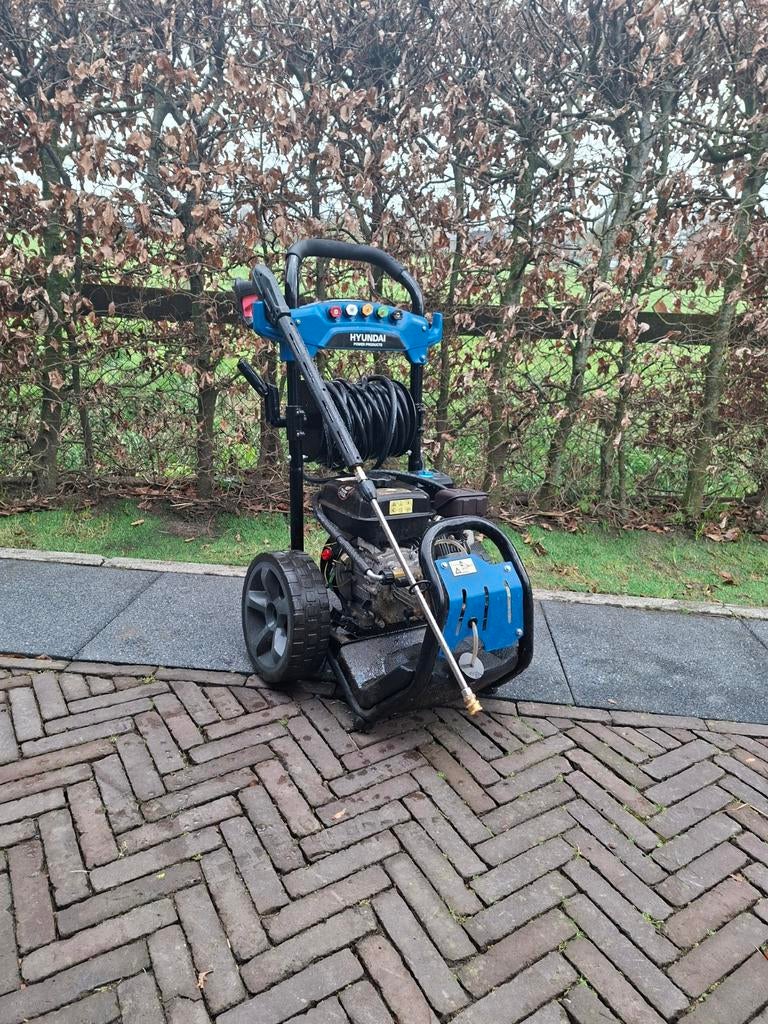 Hyundai hogedrukreiniger, Tuin en Terras, Hogedrukreinigers, Ophalen of Verzenden, Benzine