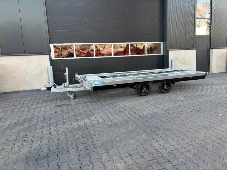 Hapert autotransporter/autoambulance(export only!), Auto diversen, Aanhangers en Bagagewagens, Gebruikt