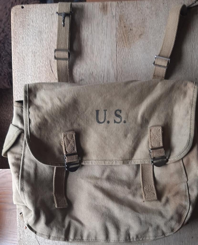 Originele Musette bag M-36 WO2, Ophalen of Verzenden, Duitsland