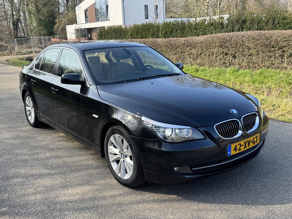 ✅BMW 5-serie 530i LCI Facelift automaat 272pk! NL|Youngtimer, Auto's, Achterwielaandrijving, Beige, 2000 kg, 272 pk
