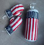 Speelgoed boksbal en bokshandschoenen, Kinderen en Baby's, Ophalen of Verzenden, Zo goed als nieuw