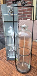 Grote olielamp, Ophalen of Verzenden, Zo goed als nieuw