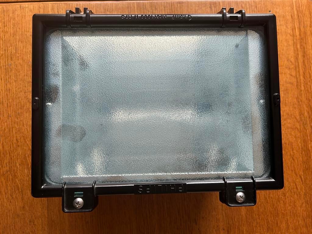 Philips schijnwerper buitenlamp QVF 416, Ophalen of Verzenden, Nieuw, 500 watt of meer, Armatuur