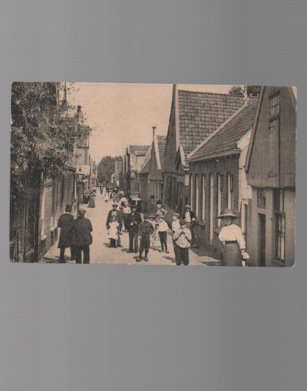 Zaandam Prinsenpad nu Straat vanaf de Zuiddijk Uitg C Ebel, Ophalen of Verzenden, Voor 1920, Noord-Holland