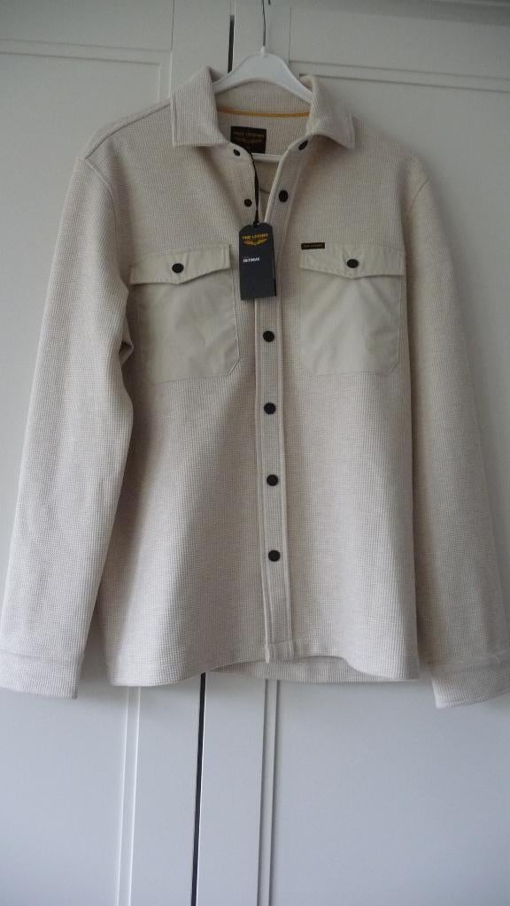 9.) PME Legend - M Overblouse Crème, Kleding | Heren, Overhemden, Beige, Nieuw, Pme Legend, Halswijdte 39/40 (M)