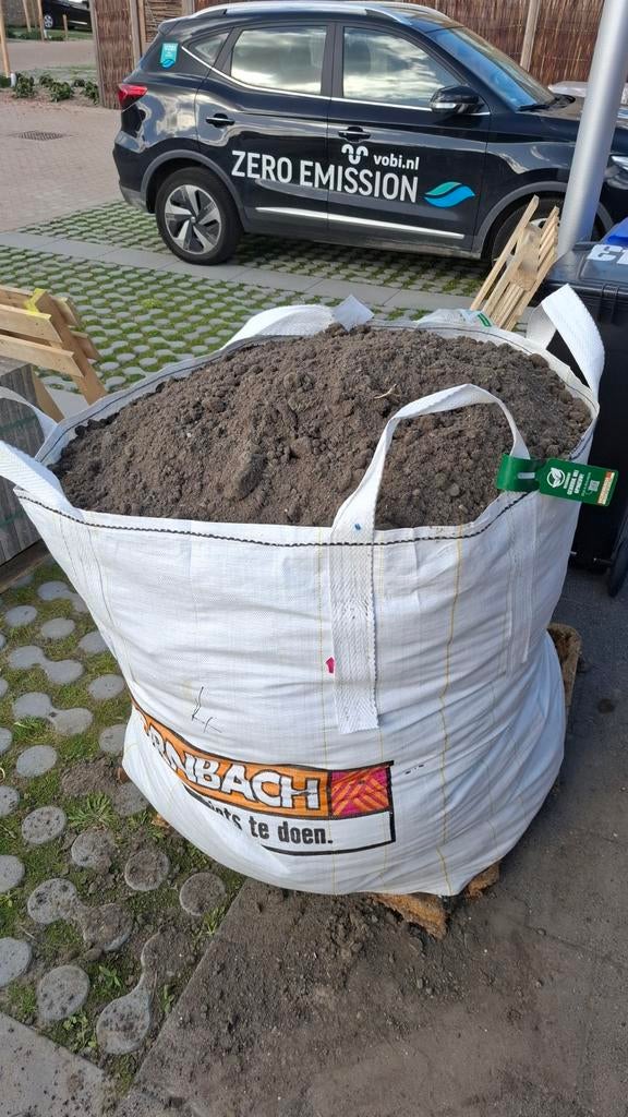 Gratis tuinaarde in big bag, Tuin en Terras, Aarde en Mest, Ophalen, Tuinaarde