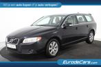 Volvo V70 2.0 D3 Summum *Leer*Navigatie*Trekhaak* (bj 2010), Auto's, Voorwielaandrijving, Euro 5, Gebruikt, Beige