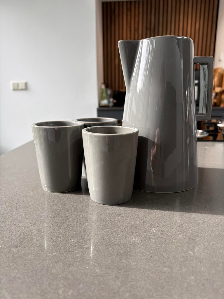 Piet Hein Eek kan en 3 mokken, Ophalen of Verzenden, Zo goed als nieuw, Overige stijlen, Kop(pen) en/of Schotel(s)