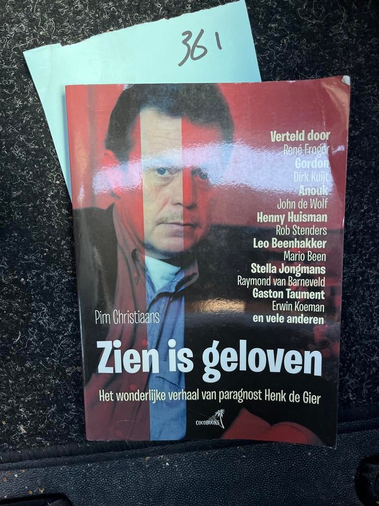 Zien is geloven: Het verhaal van paragnost Henk de Gier, Ophalen of Verzenden, Zo goed als nieuw, Spiritualiteit algemeen, Achtergrond en Informatie