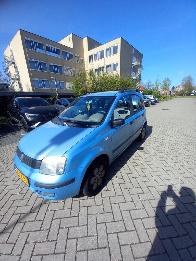 Fiat Panda 1.1 40KW 2005 Blauw, Auto's, Fiat, Voorwielaandrijving, 54 pk, Origineel Nederlands, Handgeschakeld