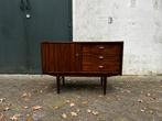 Vintage sideboard | dressoir | palissanderhout, Ophalen, Huis en Inrichting