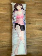 Dakimakura inclusief body pillow - Anime kussen, Ophalen of Verzenden, Gebruikt, Wit, Rechthoekig