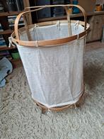 Nieuw. Bamboe/linnen Hanglamp 40x60 cm, Ophalen of Verzenden, Nieuw, 50 tot 75 cm