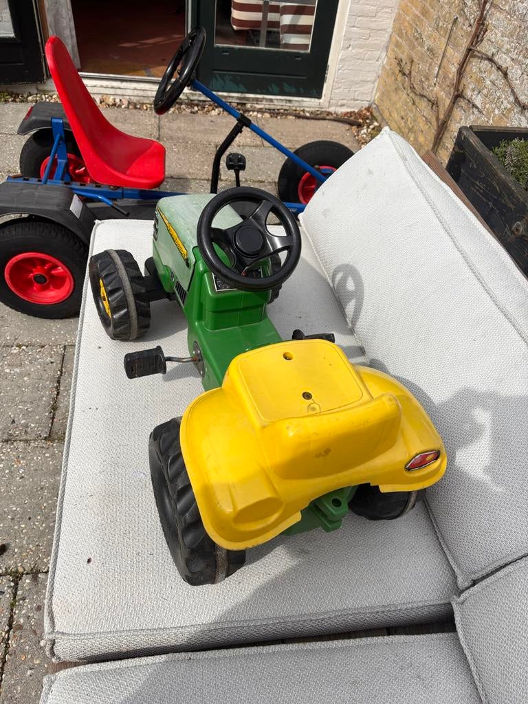 John Deere traptrekker, Ophalen, Gebruikt, Trapvoertuig
