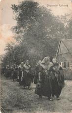 Staphorst, Kerkgang  1909, Ophalen of Verzenden, Voor 1920, Gelopen, Overijssel