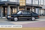 Saab 900 GT (bj 1993), Auto's, Oldtimers, Lederen bekleding, Zwart, 4 stoelen, Zwart