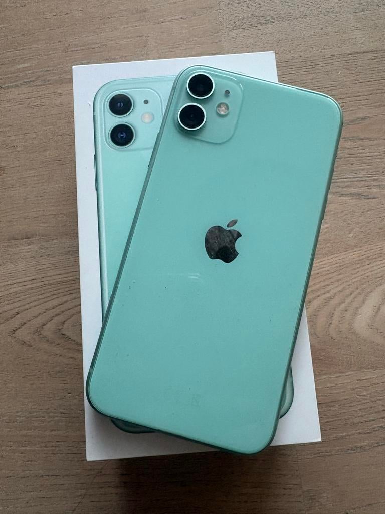 iPhone 11 Groen 64GB - Onbeschadigd., Telecommunicatie, Mobiele telefoons | Apple iPhone, Gebruikt, 73 %, 64 GB, Zonder simlock