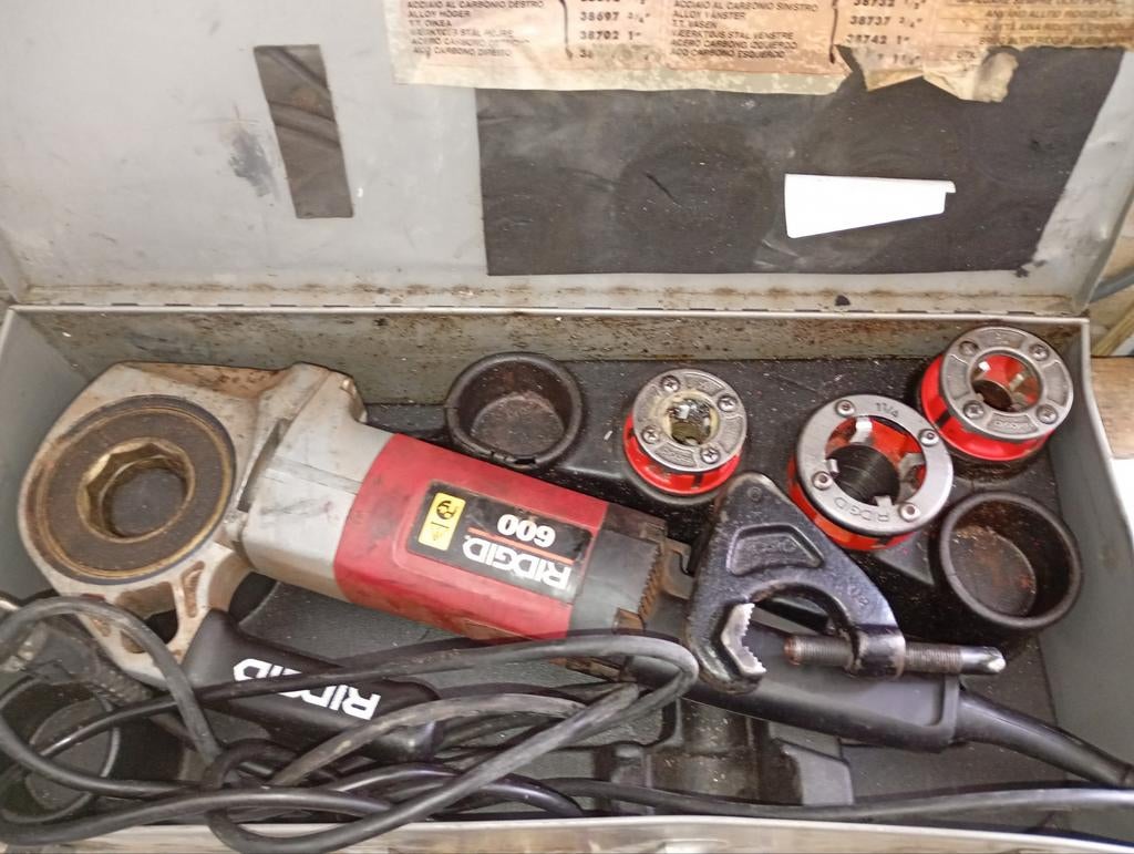 Ridgid 600 draad snijmachine, Ophalen of Verzenden