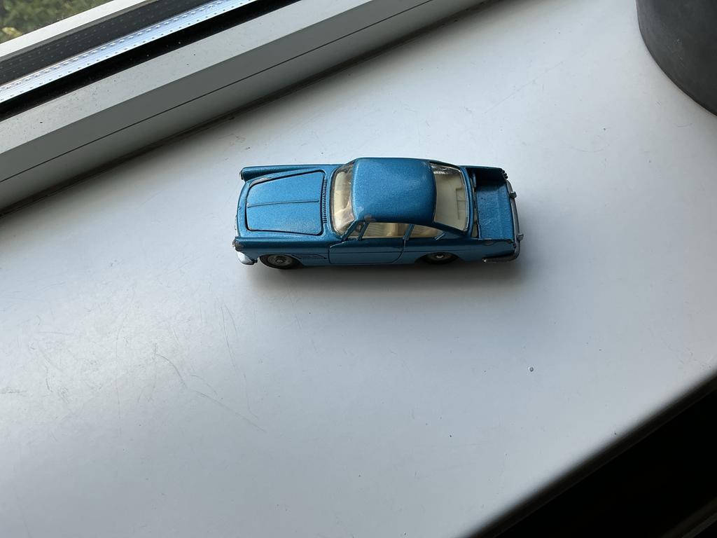 Franse Dinky Toys Ferrari 275 GTB - Blauw, Ophalen of Verzenden, Gebruikt, Auto, Dinky Toys