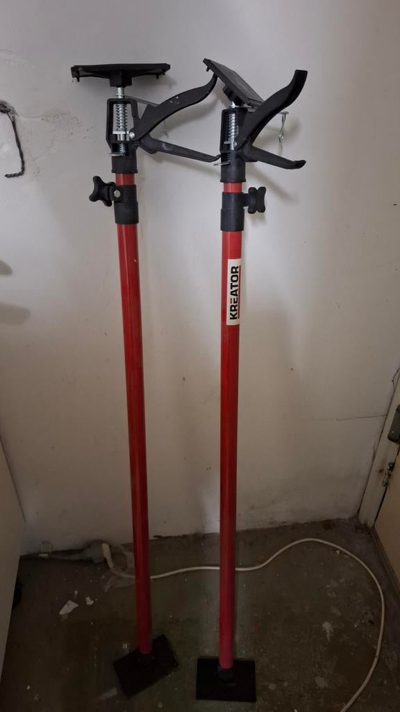 Kreator bouwstempel / telescopische steun 3 meter, 30kg, Ophalen
