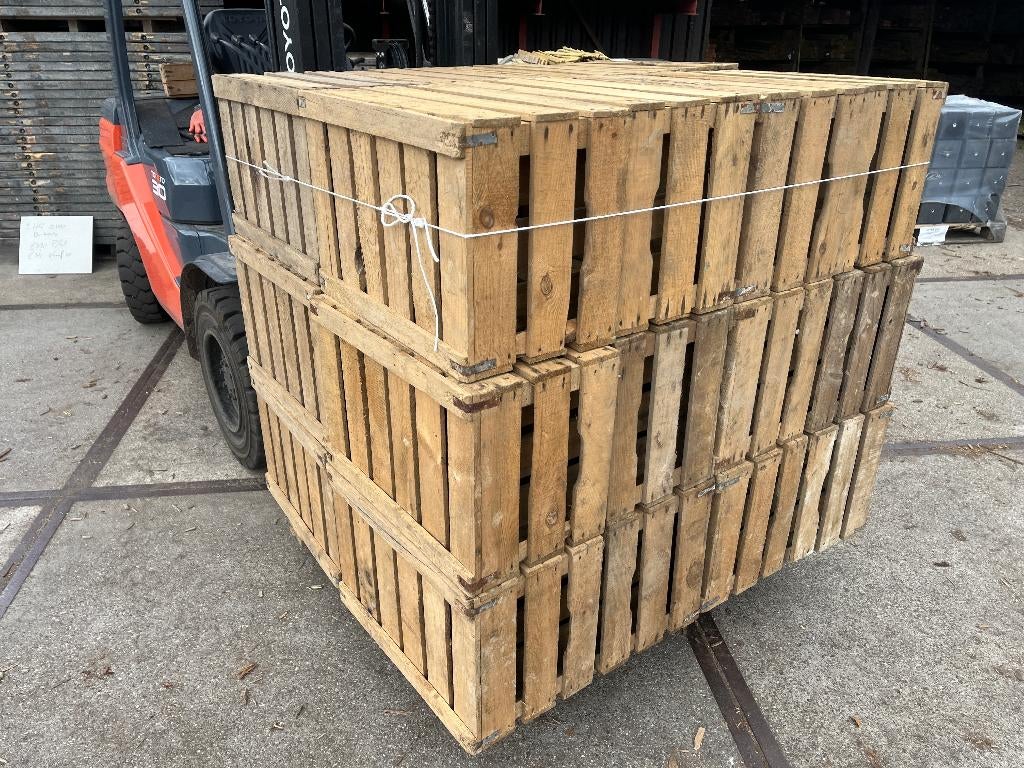 3-lats fruitkisten , groentekisten , houten kratten , kisten, Doe-het-zelf en Verbouw, Ophalen, 40 tot 60 cm, 50 tot 75 cm, Minder dan 35 cm