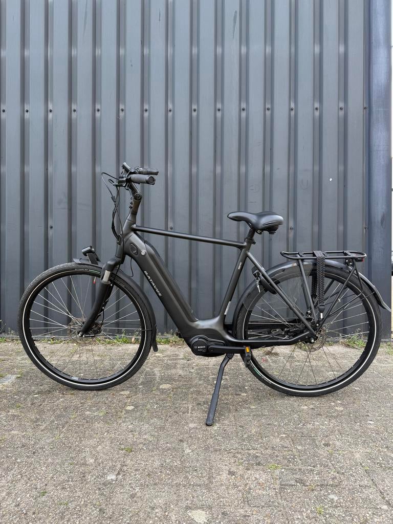 Batavus Finez E-Go Pro 2022 Heren E-bike 57 cm, Batavus, Ophalen of Verzenden, Zo goed als nieuw, 50 km per accu of meer
