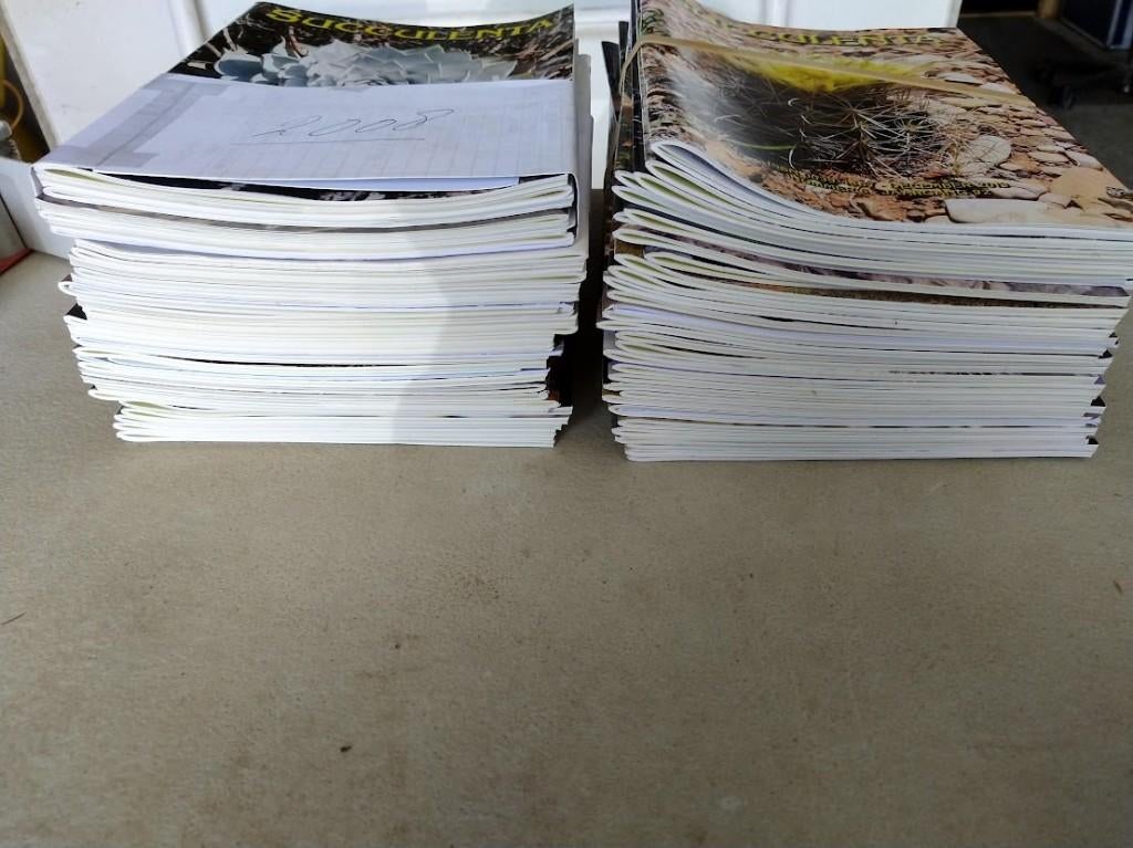 Succulenta tijdschriften, maandbladen, Boeken, Tijdschriften en Kranten, Gelezen, Ophalen