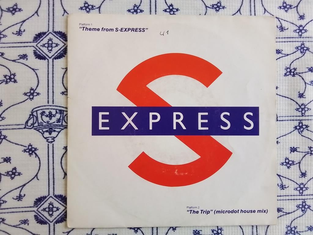 S express                  Theme from s-express, Ophalen of Verzenden, Zo goed als nieuw, Pop, Single