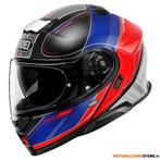 Shoei Neotec 3 Sharpen Systeemhelm, Zwart-Blauw-Rood, Ophalen of Verzenden, Nieuw met kaartje