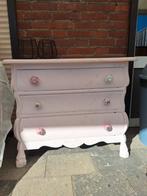 Charmante roze commode met lades, Gebruikt, Overige materialen, Vintage, Met lade(s)