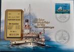 Zwitserland Envelop 150 Jahre Dampfschiff Vierwaldstattersee, Postzegels en Munten, Ophalen of Verzenden, Envelop
