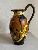 Gouds plateel vaasje, Ophalen of Verzenden