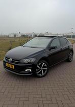 Volkswagen Polo 1.0 TSI 140pk 7-DSG 2019 Zwart. Full option!, Zwart, Leder en Stof, Particulier, 1080 kg