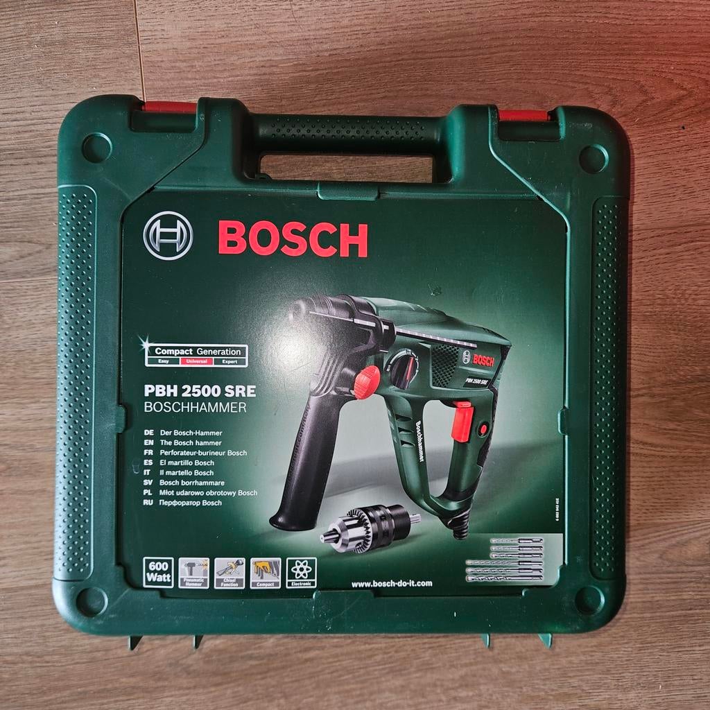 🔧 Bosch PBH 2500 SRE Boorhamer [ZGAN], Ophalen, Boor- en/of Breekhamer