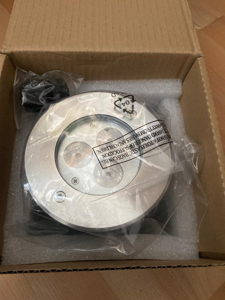 Inbouw onderwater licht  (3x), Ophalen, Nieuw