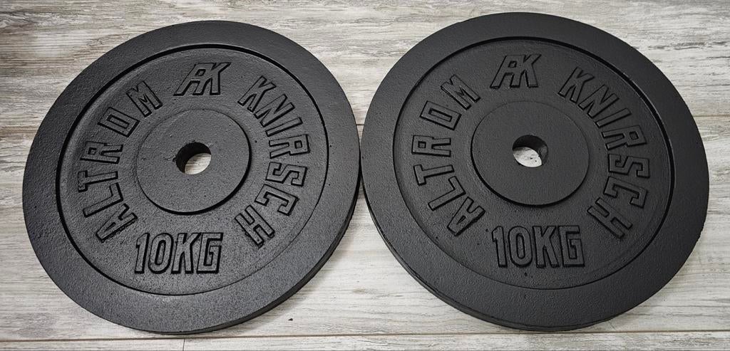 Gietijzeren Halterschijven KAWMET Tri-Grip 30,5mm - 20kg