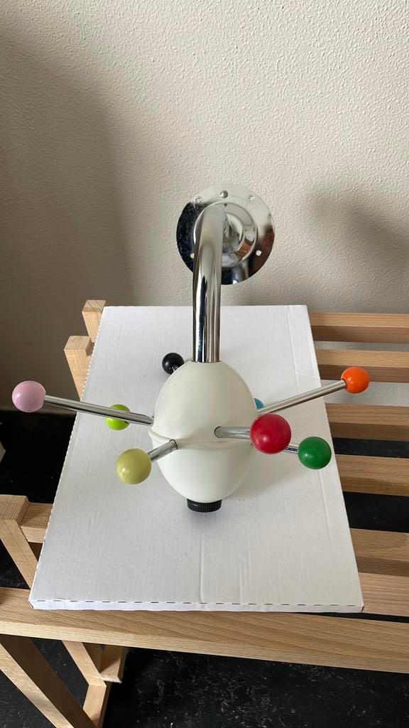 Kapstok Sputnik Osvaldo Borsani Ikea vintage, Huis en Inrichting, Woonaccessoires | Kapstokken, Wandkapstok, Gebruikt, Ophalen of Verzenden