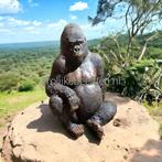 Tuinbeeld koe, polyester gorilla beelden, olifant beeld, Tuin en Terras, Ophalen, Nieuw, Kunststof, Dierenbeeld