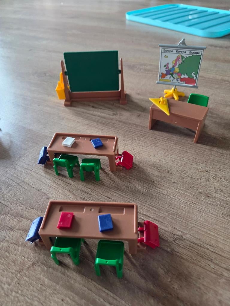 7721 playmobil klaslokaal, Ophalen of Verzenden, Gebruikt, Complete set