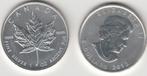 2 stuks zilveren maple leaf van 1 OZ., Ophalen of Verzenden, Noord-Amerika, Setje, Zilver
