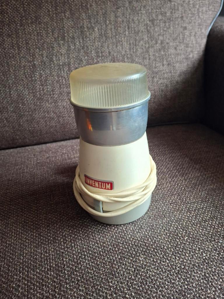 Koffiemolentje van Inventum creme met grijs antiek, Ophalen of Verzenden