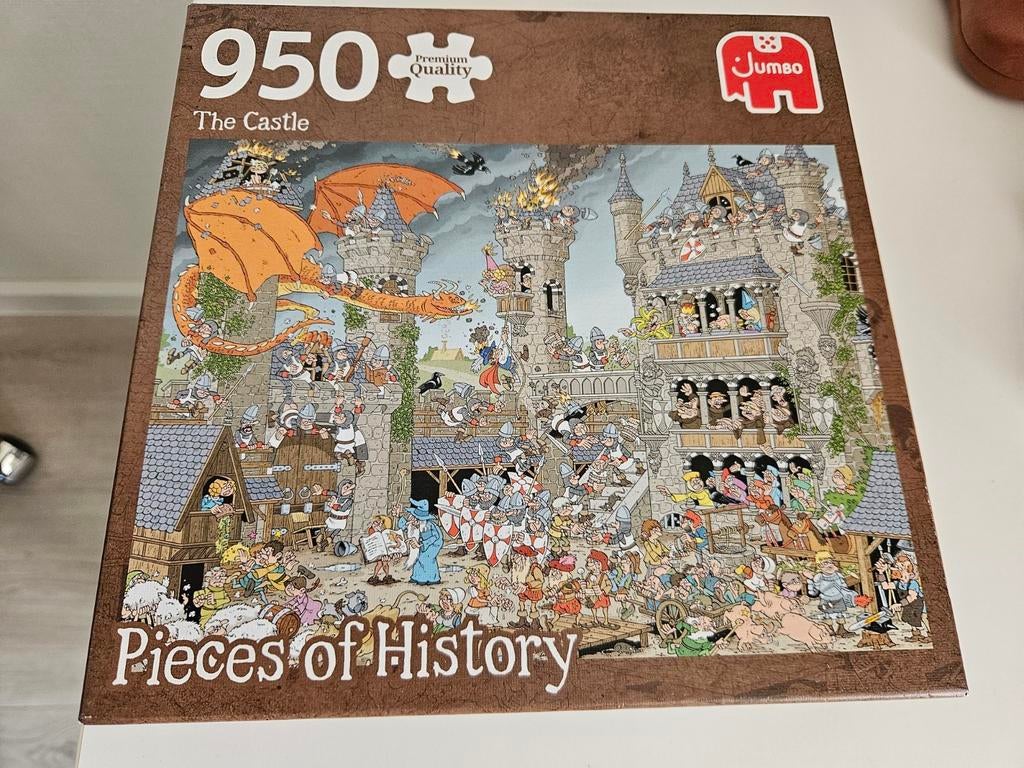 Jumbo puzzel, Ophalen of Verzenden, 500 t/m 1500 stukjes, Zo goed als nieuw