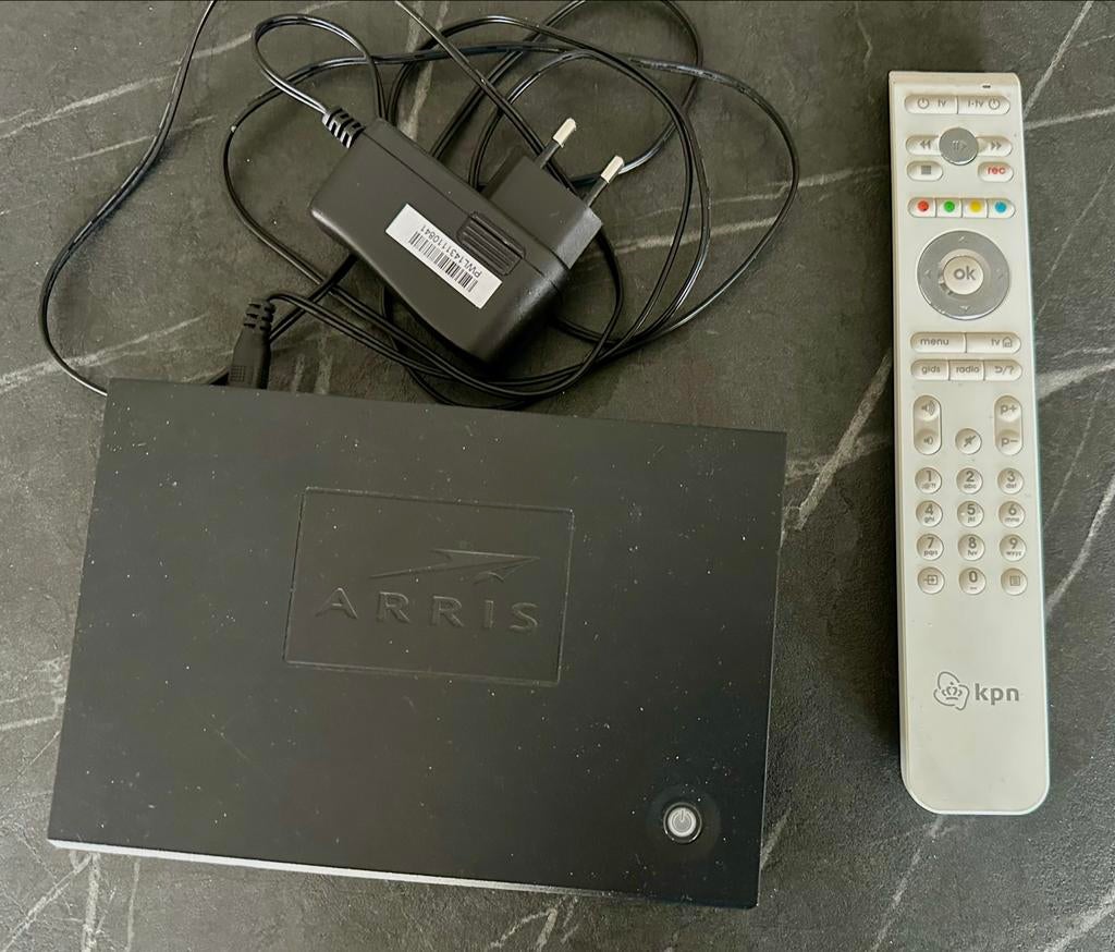 KPN interact. TV ontvanger Arris VIP2952 + afstandbediening, Ophalen of Verzenden, Gebruikt, Decoder